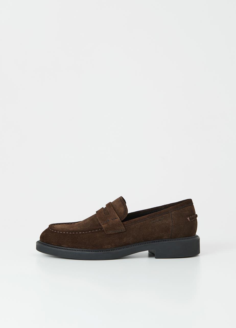 Alex m loafers Dark Brown suede