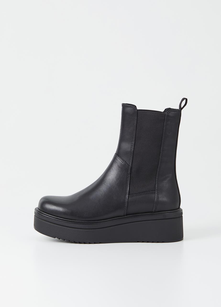 Tara boots BLACK LEATHER