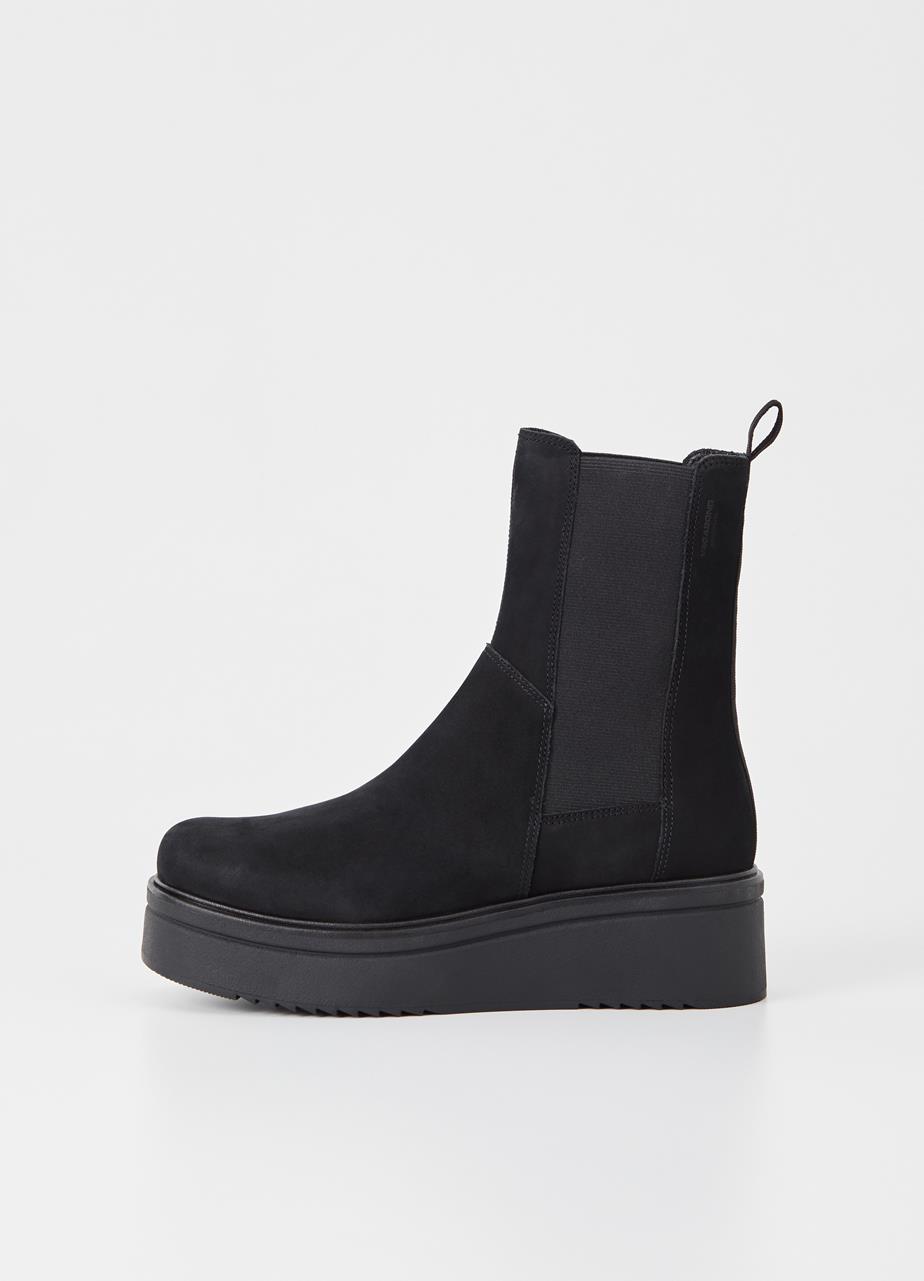Tara boots Black nubuck