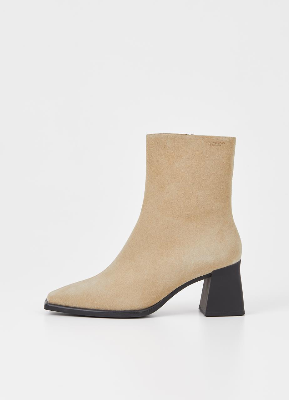 Hedda boots Beige suede