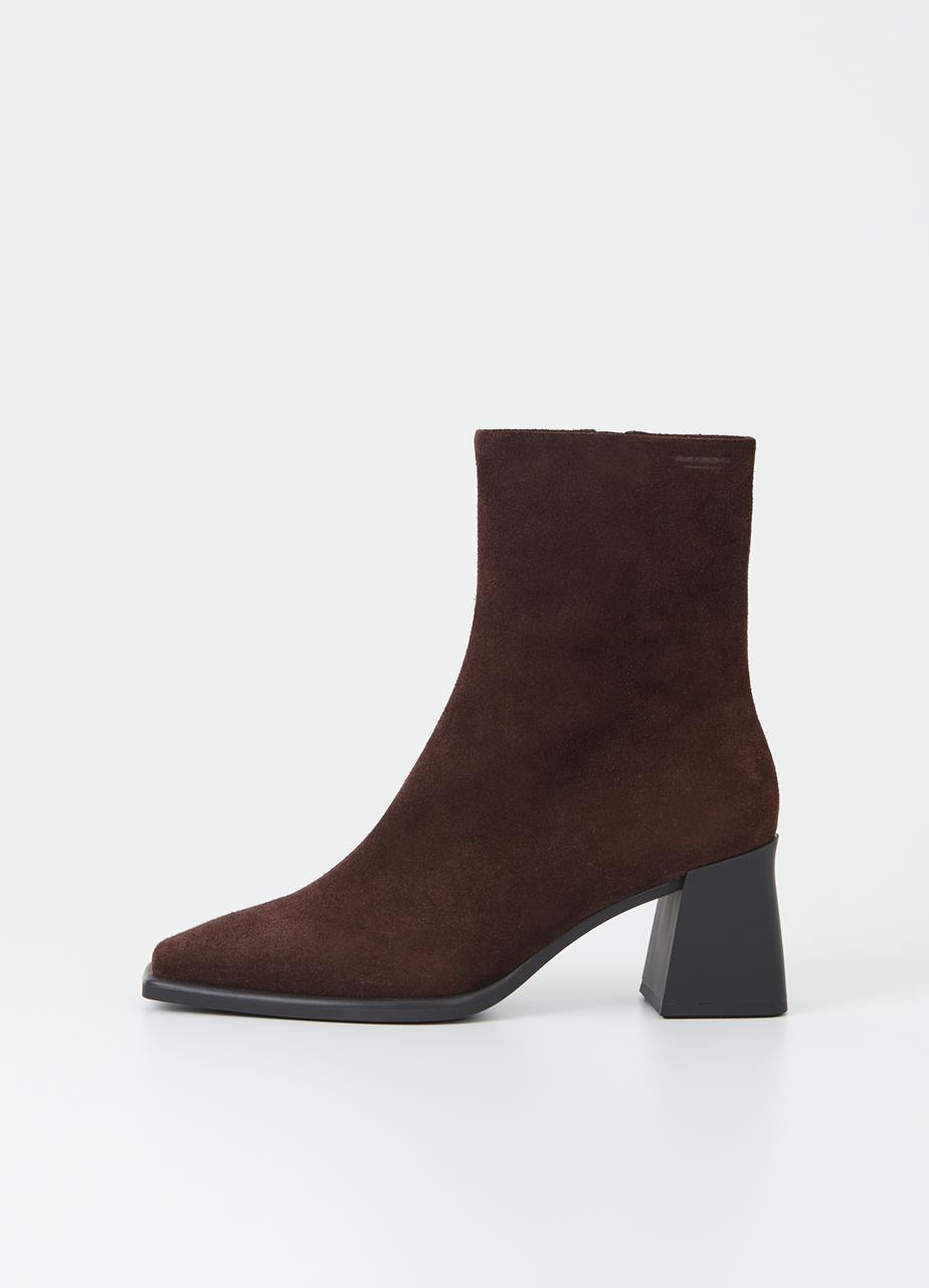 Hedda boots Dark Brown suede