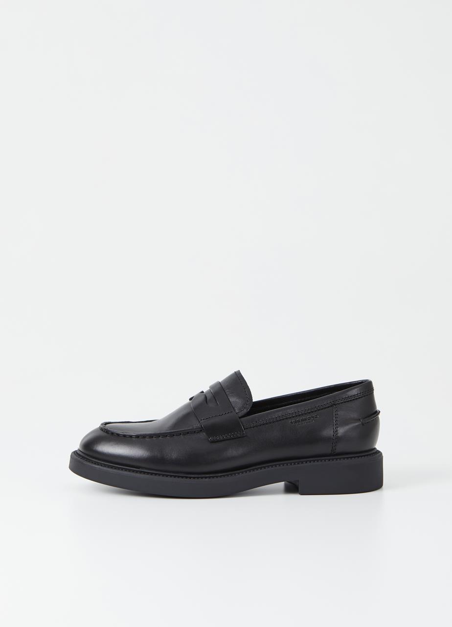 Alex w loafers BLACK LEATHER