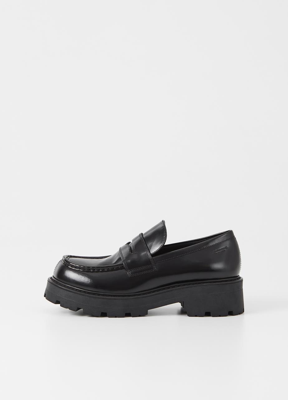 Cosmo 2.0 loafers BLACK POLISHED LEATHER