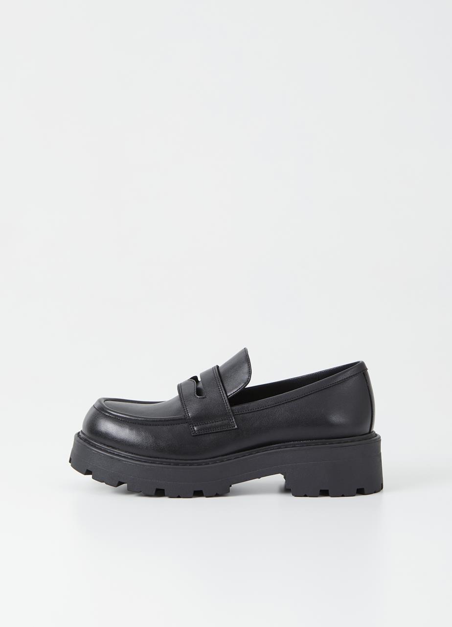Cosmo 2.0 loafers BLACK LEATHER IMITATION