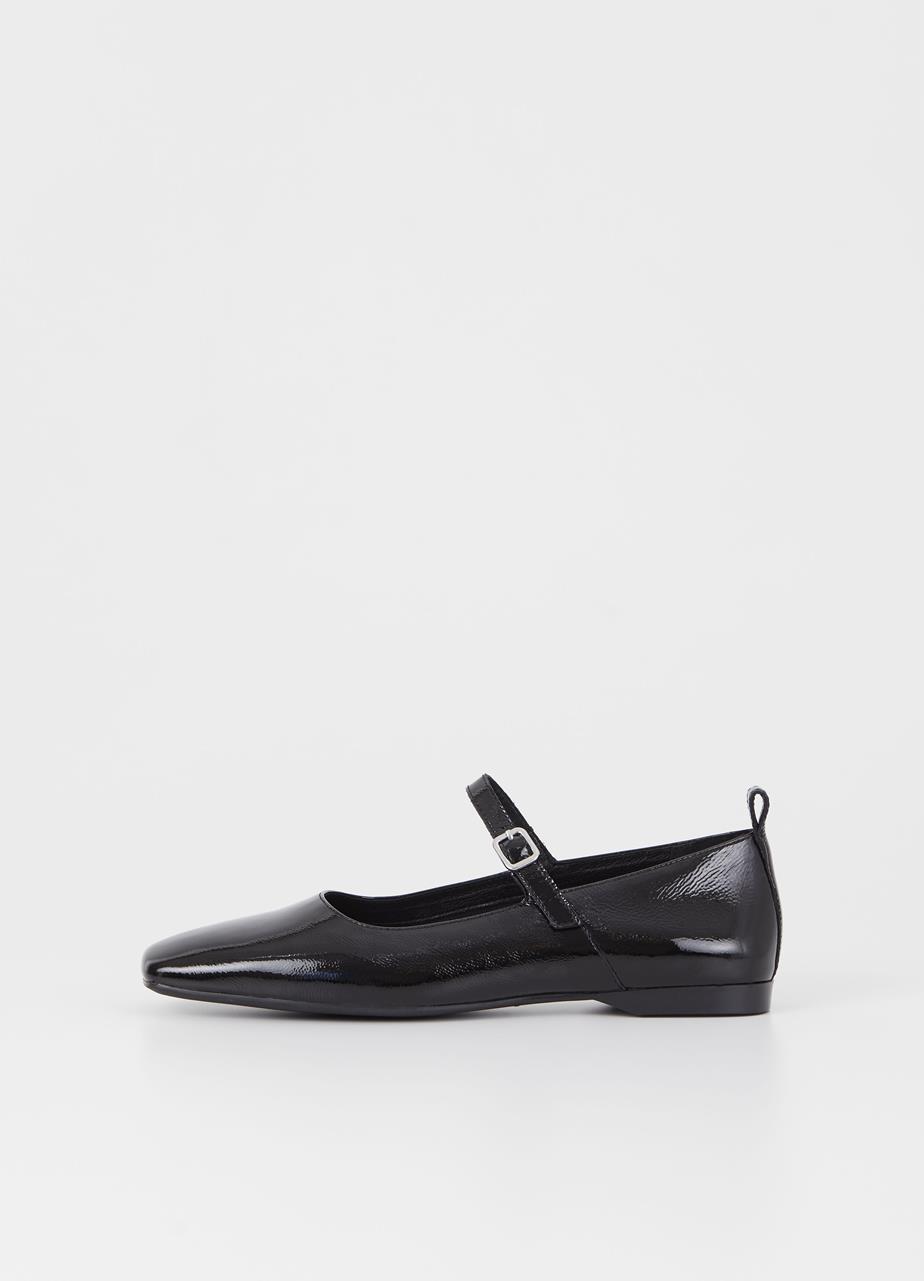 Delia ballet flats BLACK PATENT LEATHER