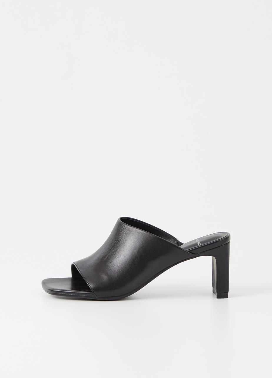 Luisa sandals BLACK LEATHER