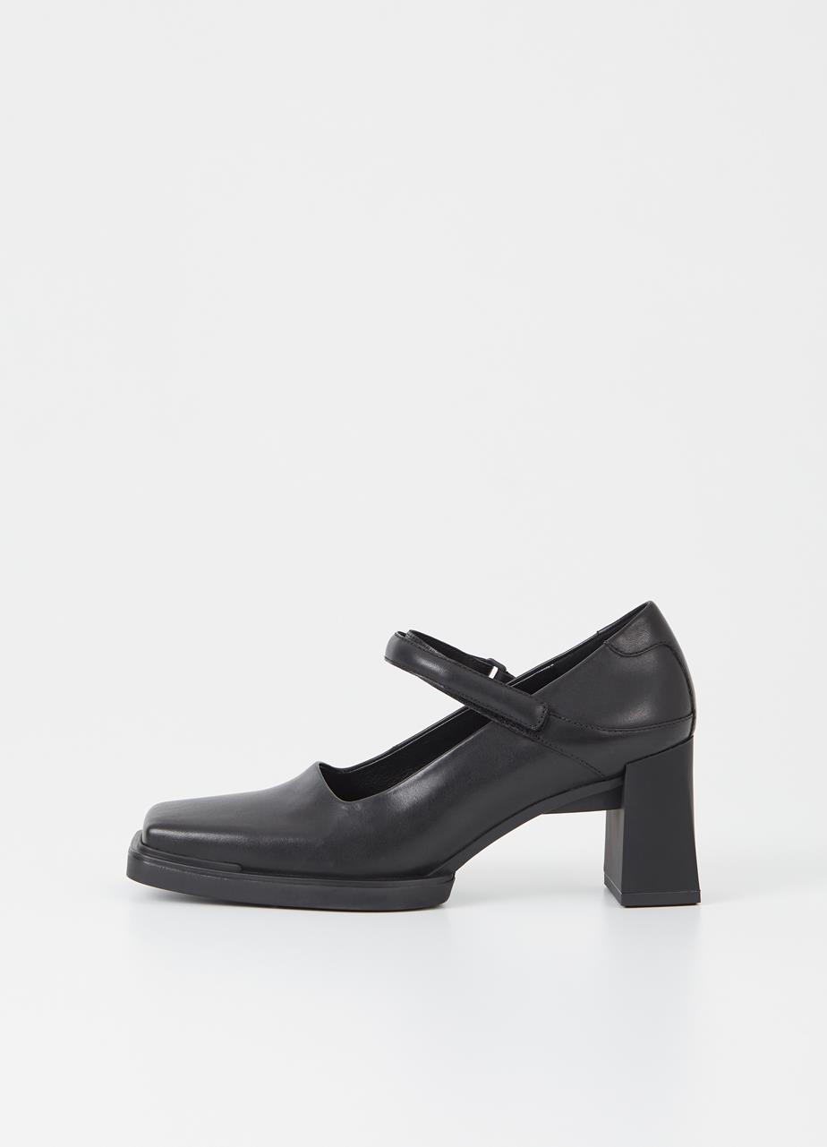 Edwina pumps Black leather