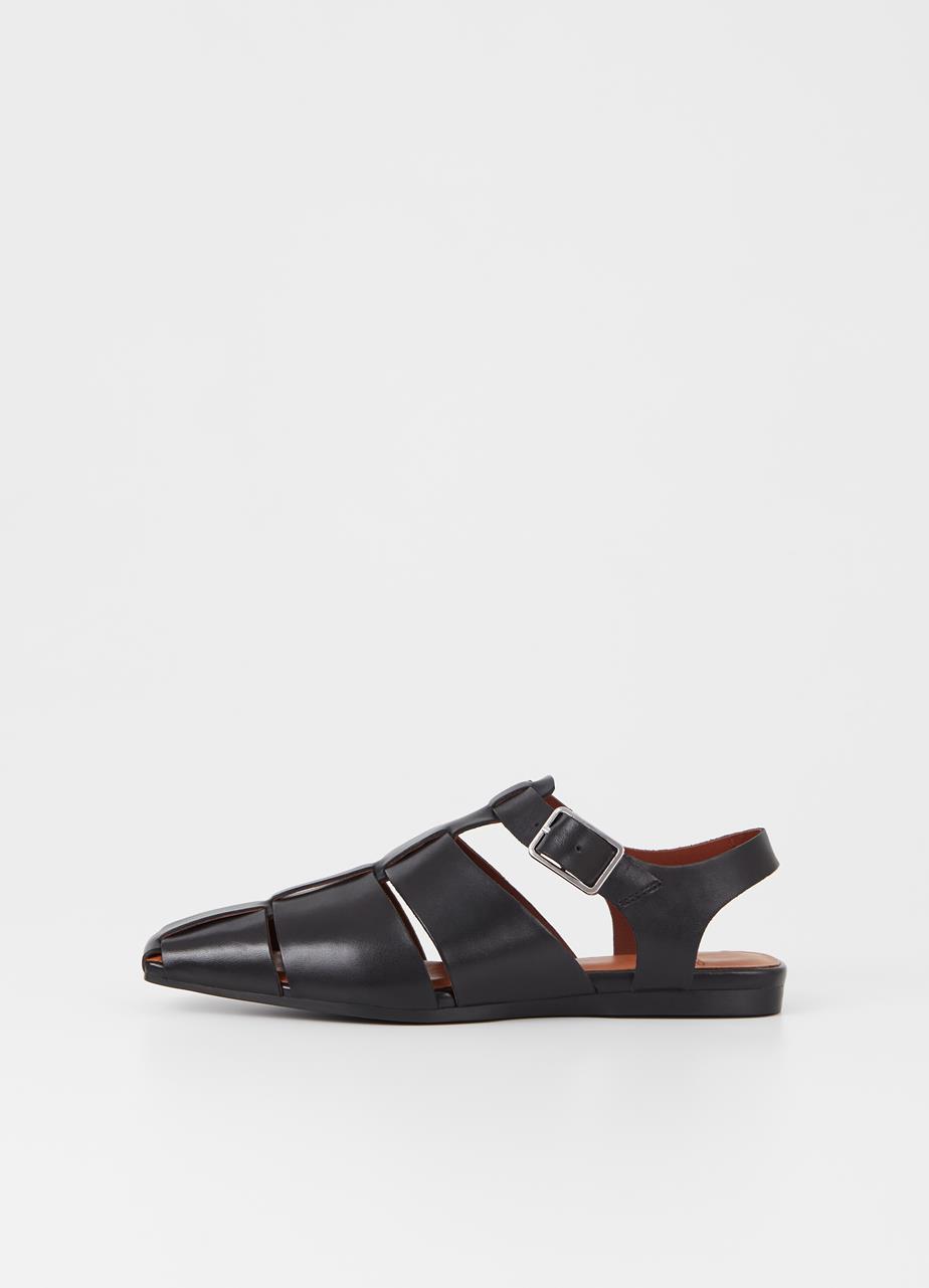 Wioletta sandals BLACK LEATHER