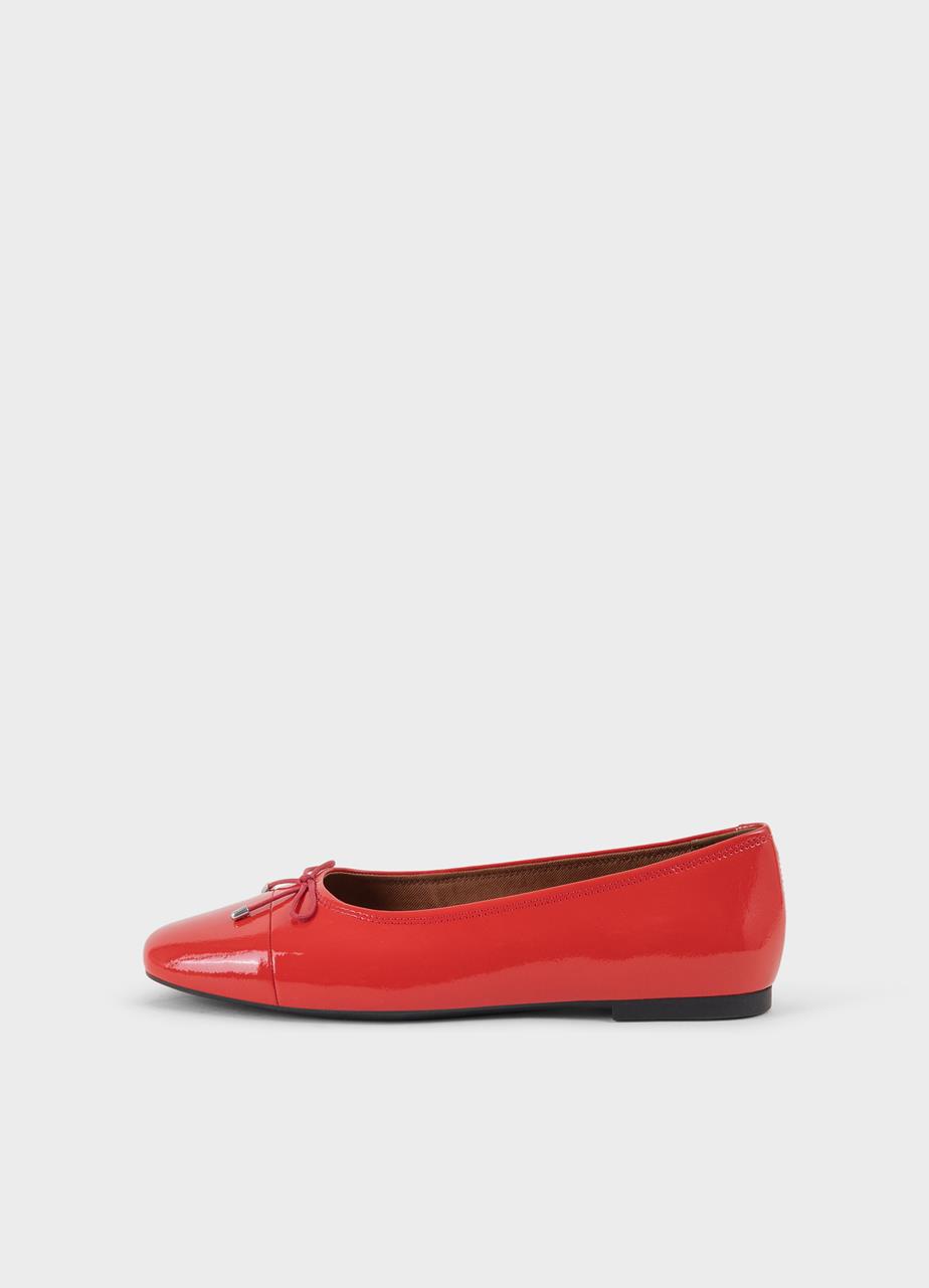 Jolin ballet flats Red patent leather