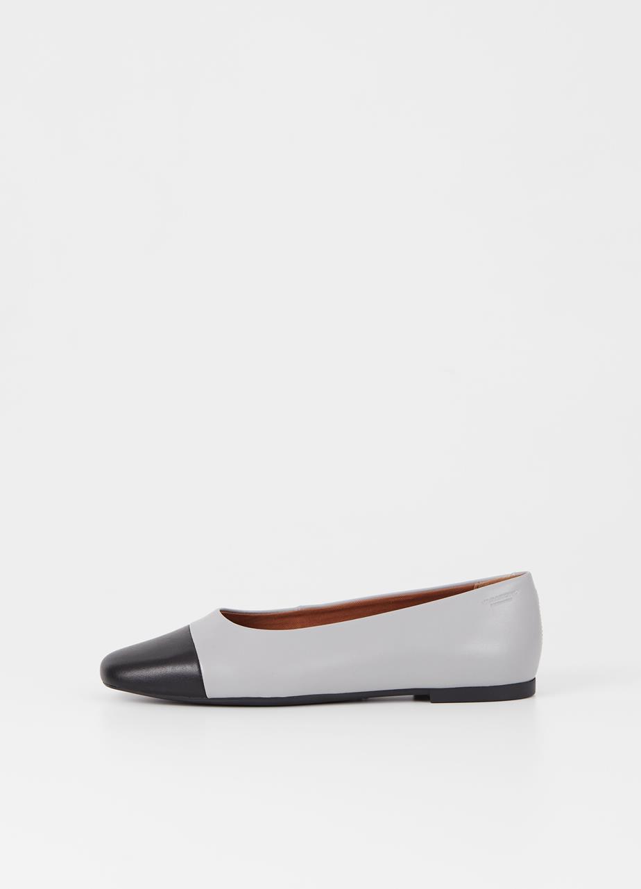 Jolin ballet flats Light Grey leather
