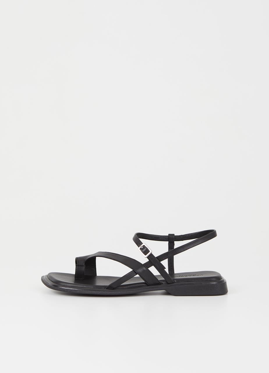 Izzy sandals BLACK LEATHER