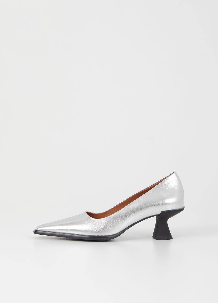 Tilly pumps Silver metallic leather