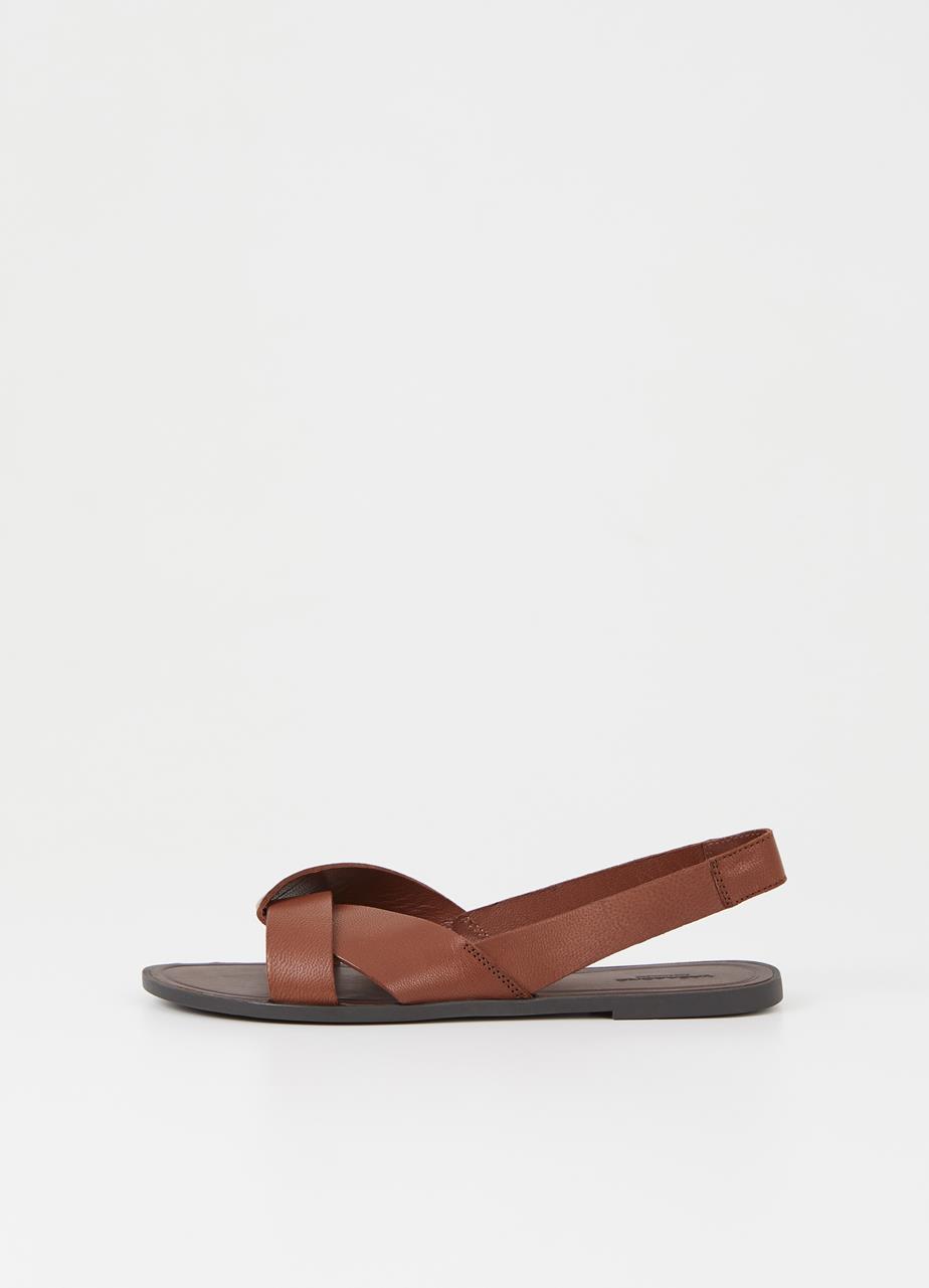 Tia 2.0 sandals BROWN LEATHER