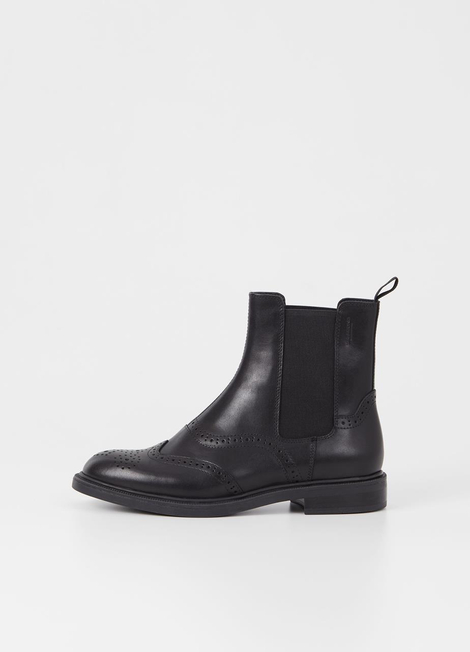 Amina boots BLACK LEATHER