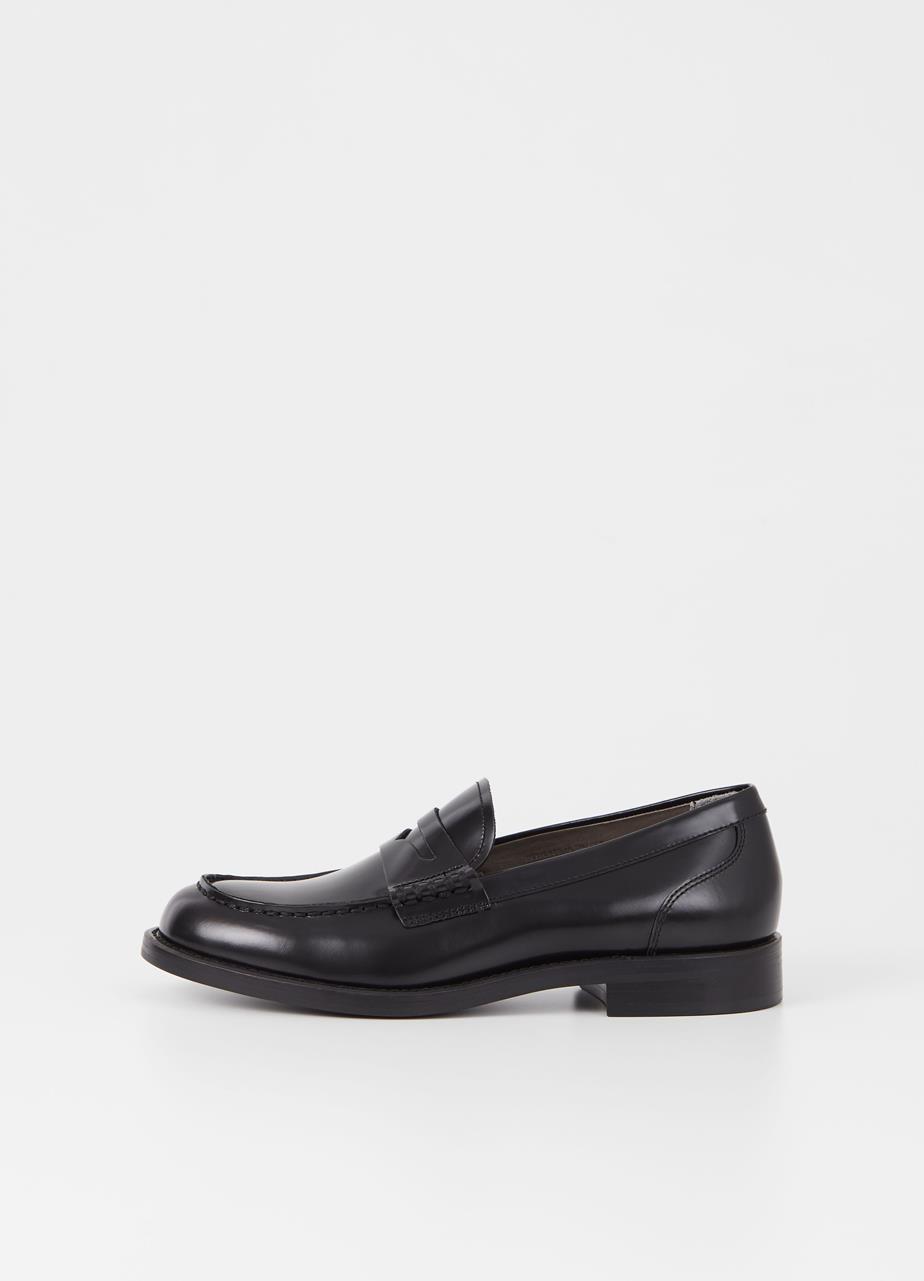 Naima loafers BLACK POLISHED LEATHER