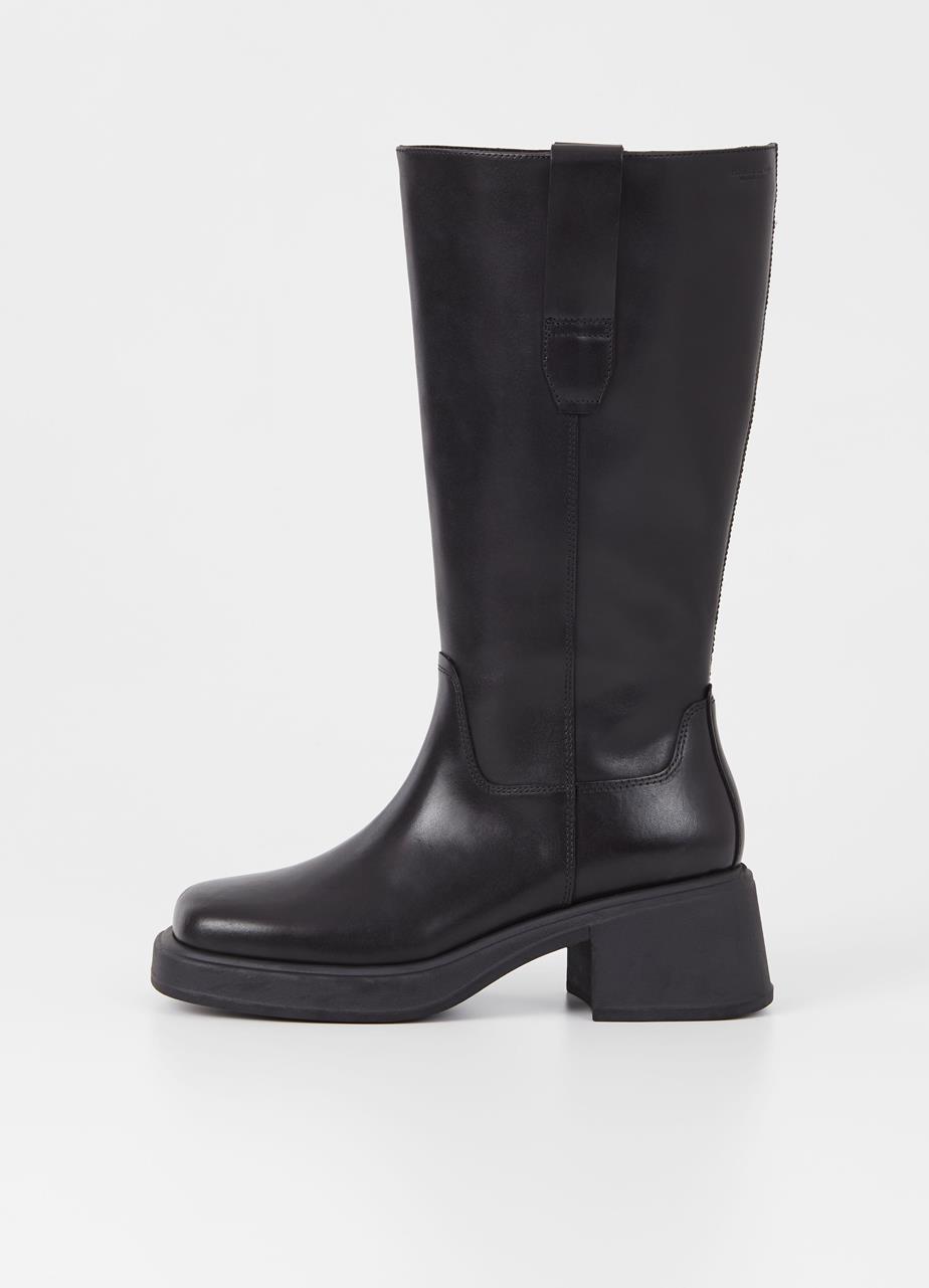 Dorah tall boots BLACK LEATHER