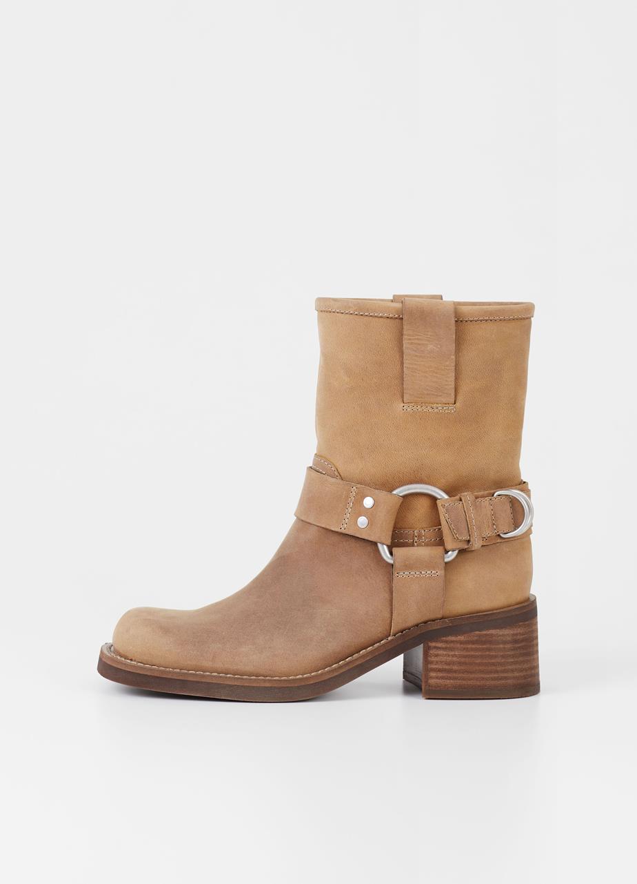 Nour boots BROWN OILY NUBUCK