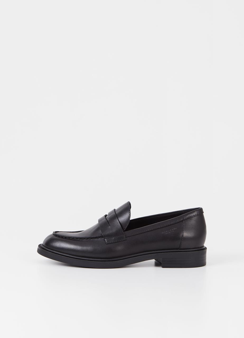 Amina loafers BLACK LEATHER