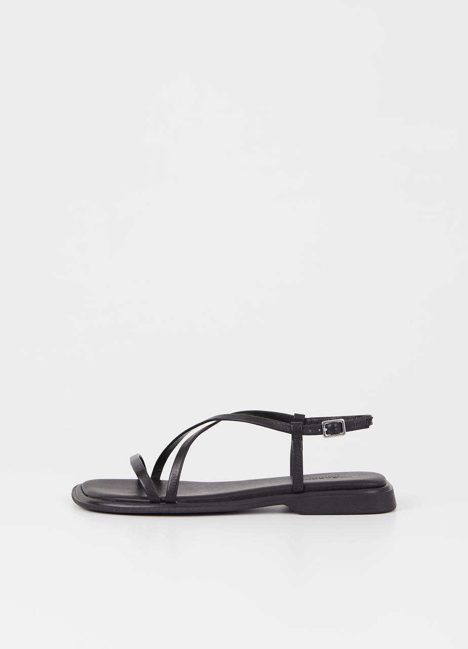 Izzy sandals BLACK LEATHER