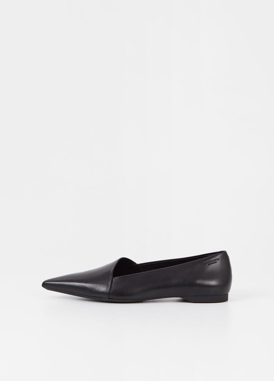 Hermine ballet flats Black leather