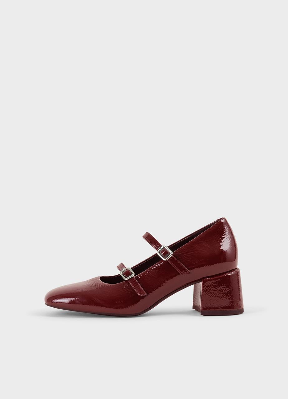 Adison pumps DARK RED PATENT LEATHER