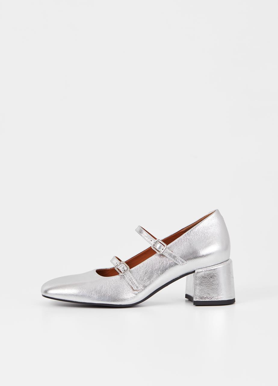 Adison pumps SILVER METALLIC LEATHER