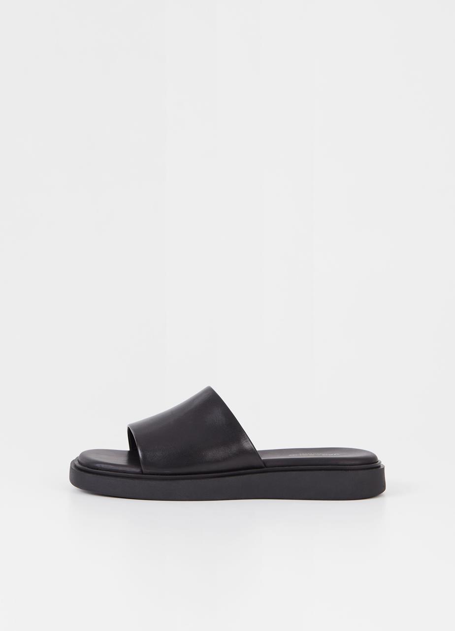Connie sandals BLACK LEATHER