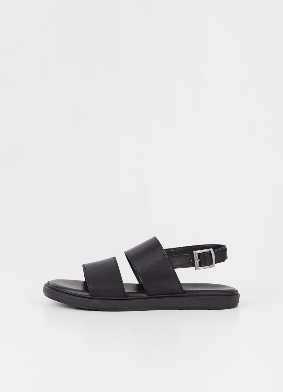 Mason sandals BLACK LEATHER