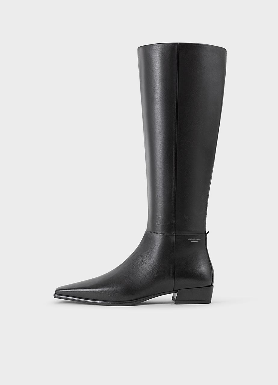 Nella tall boots BLACK LEATHER