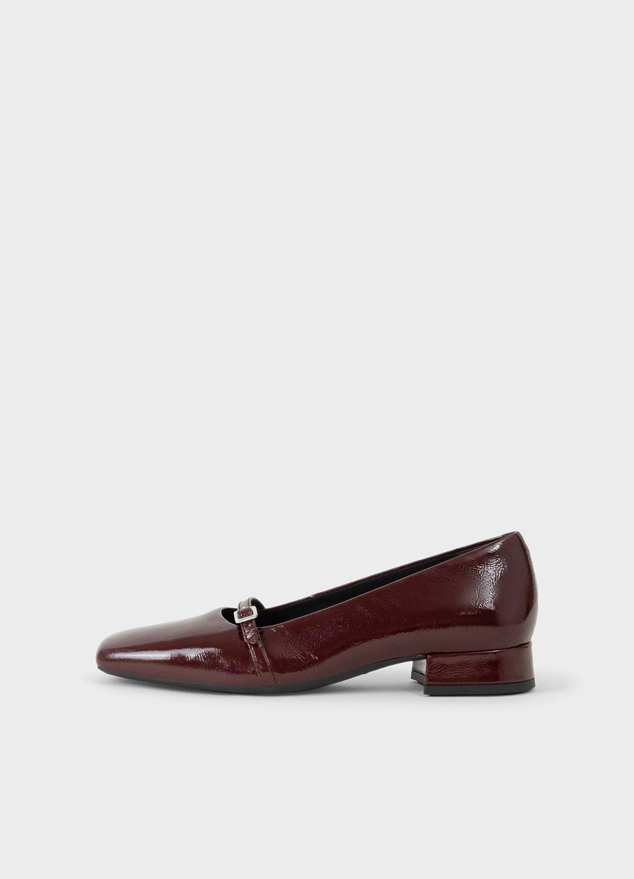 Debbi pumps DARK RED PATENT LEATHER