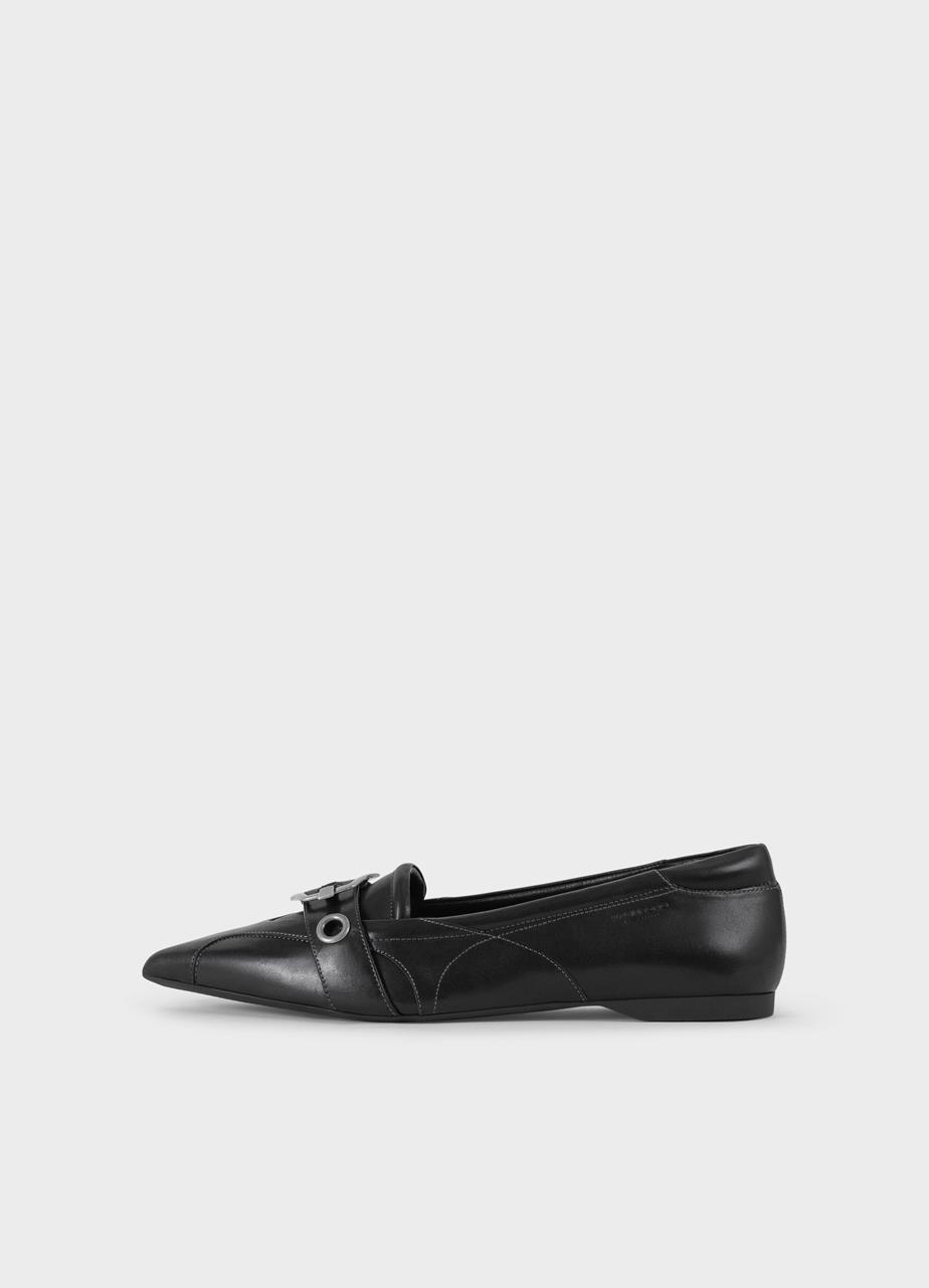 Hermine ballet flats Black leather