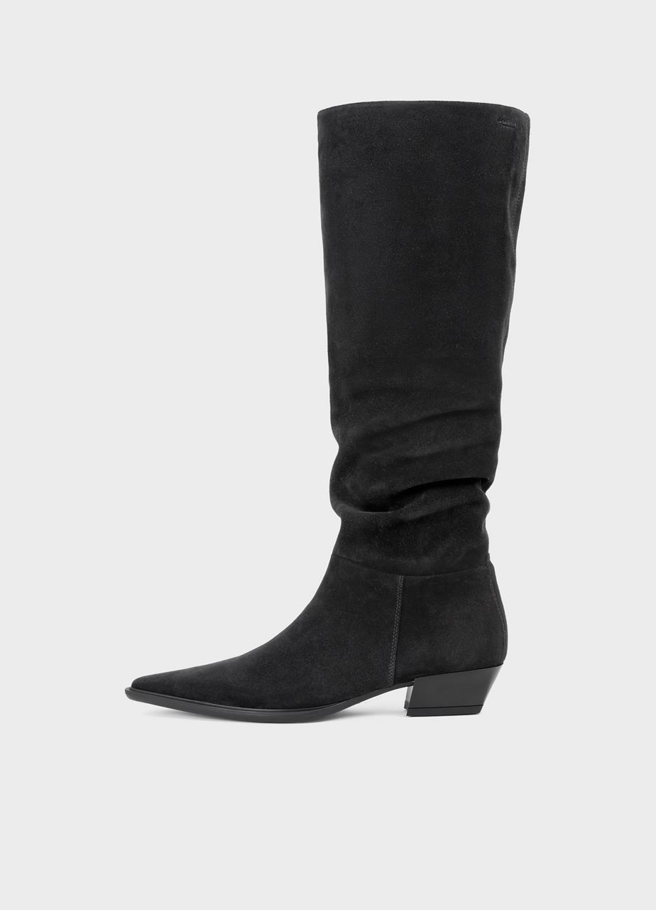 Cassie tall boots BLACK SUEDE