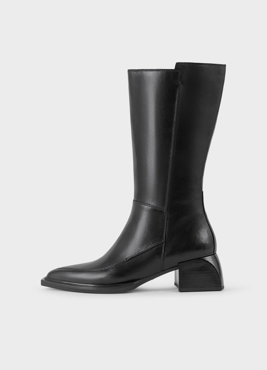 Vivian tall boots BLACK LEATHER