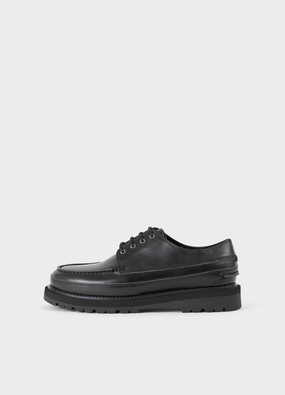 Jay shoes BLACK LEATHER