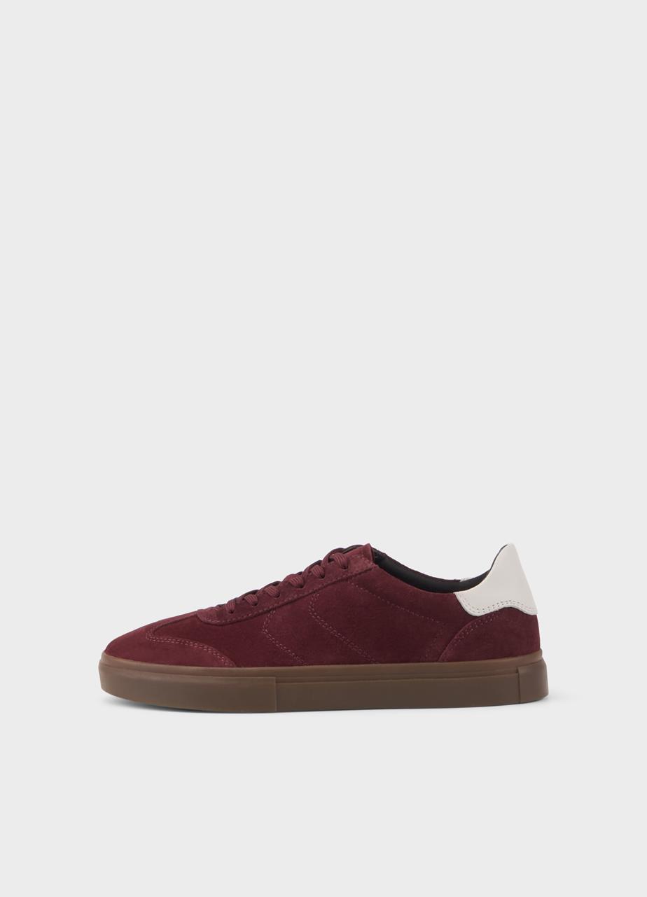 Cody sneakers DARK RED SUEDE/COMB