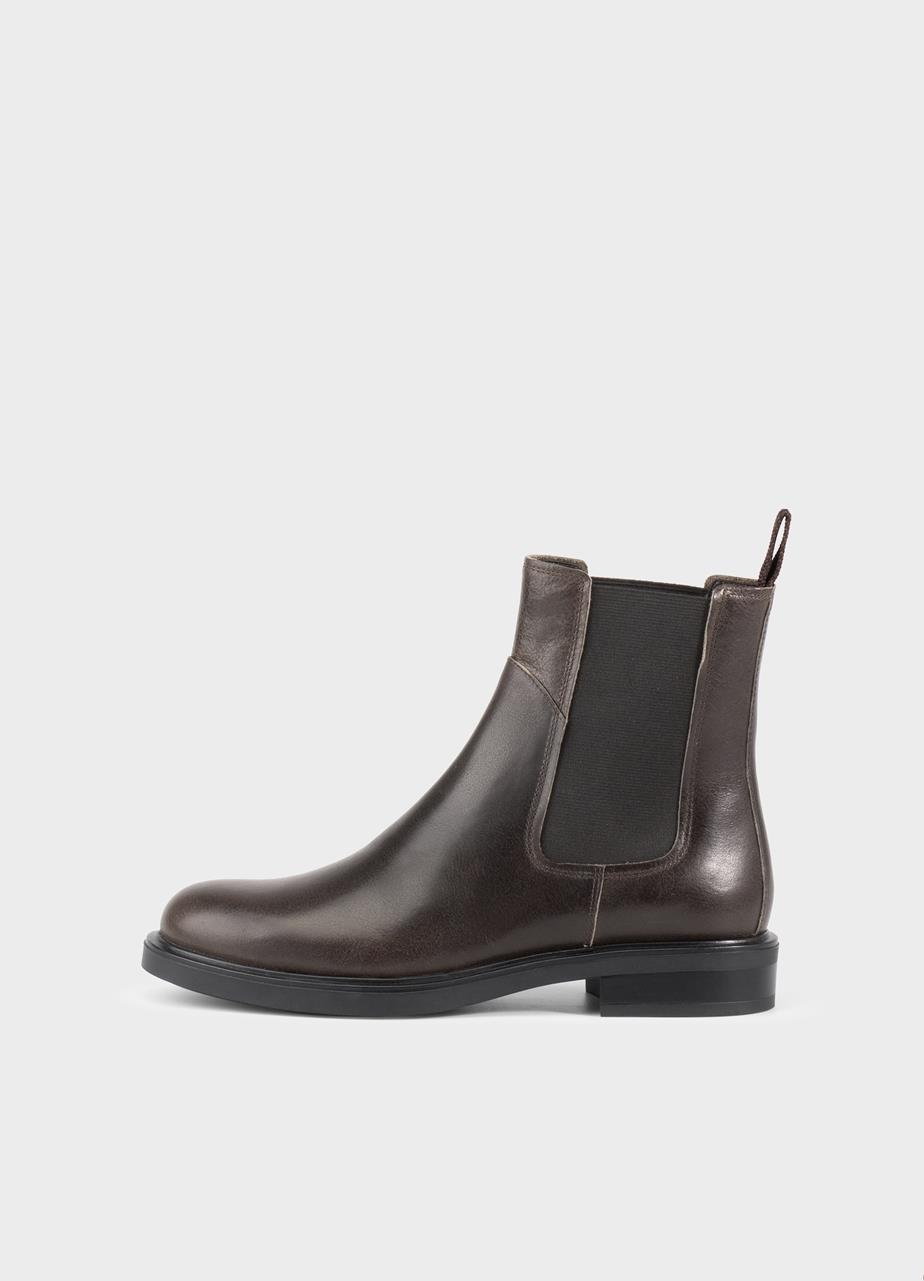 Freya boots DARK BROWN LEATHER