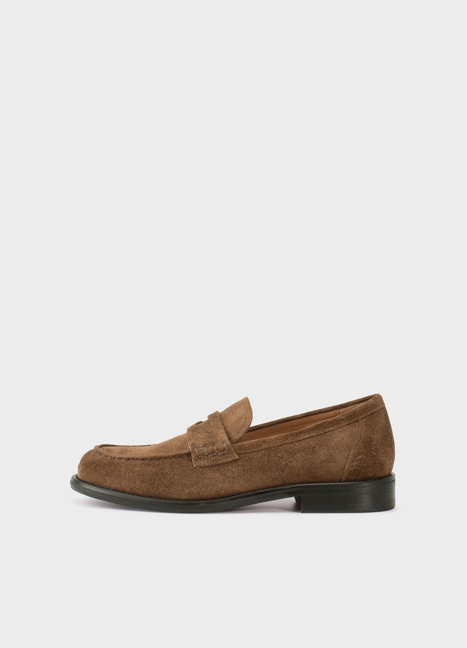 Linn loafers Brown, Suede