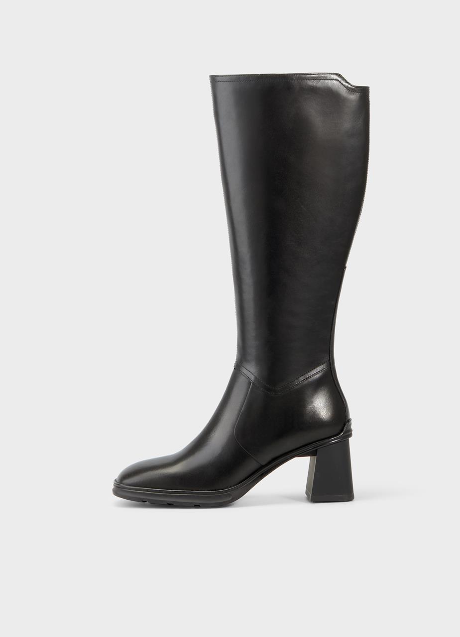Janine tall boots BLACK LEATHER