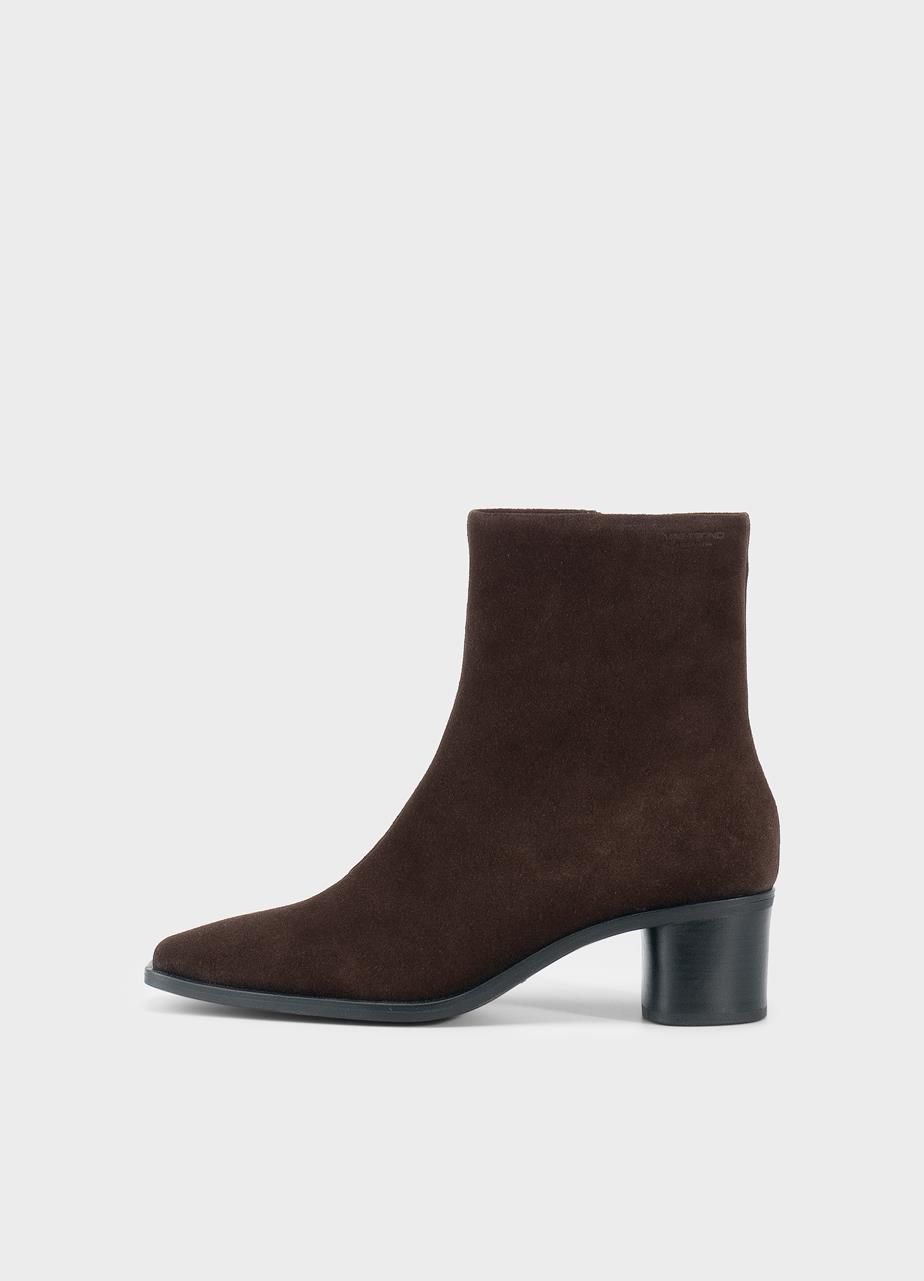 Fay boots DARK BROWN SUEDE