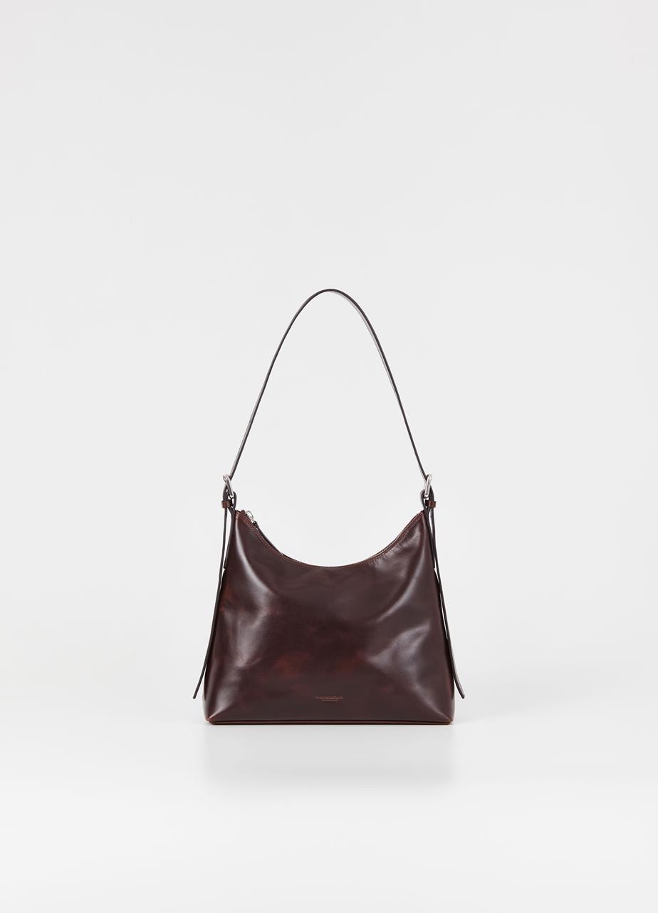 Bari bag DARK BROWN LEATHER