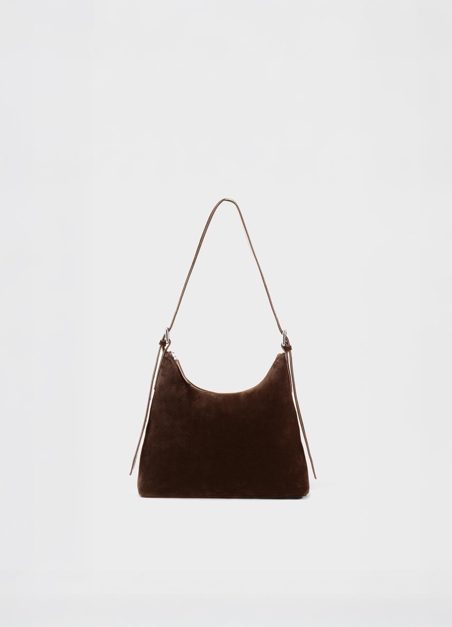 Bari bag DARK BROWN SUEDE