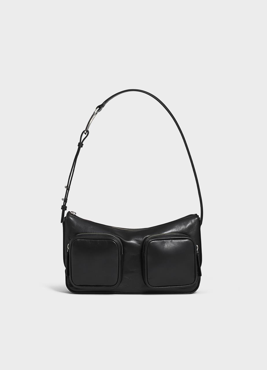 Valence bag BLACK LEATHER