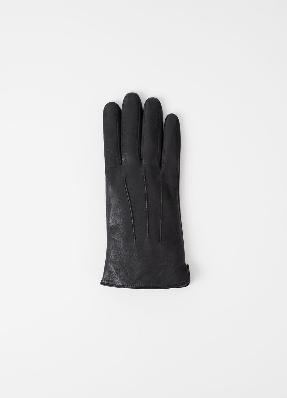Classic glove m BLACK LEATHER