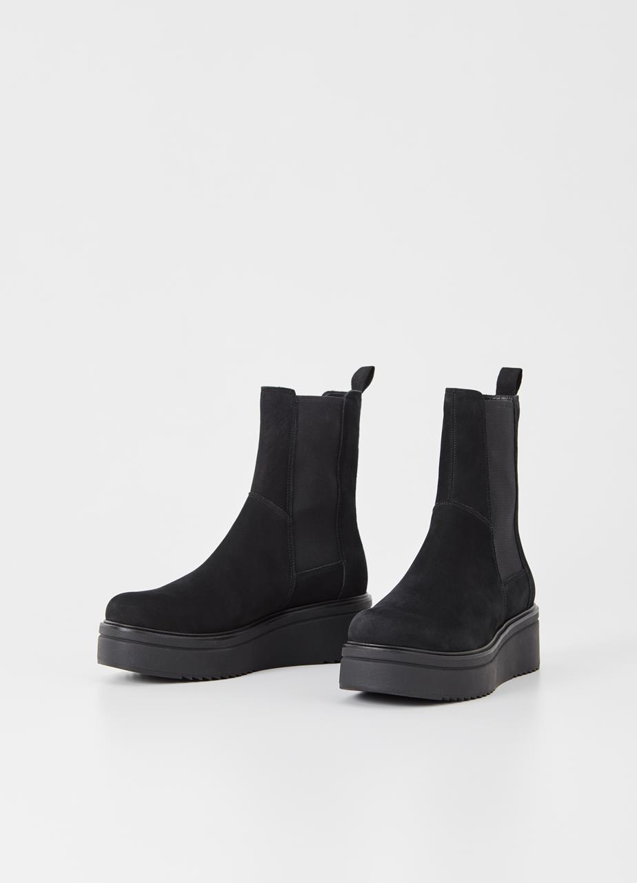 Tara boots Black nubuck