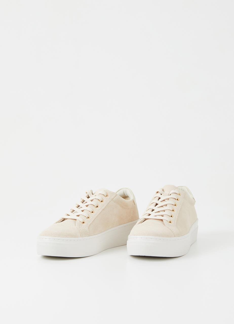 Zoe platform sneakers OFF-WHITE SUEDE