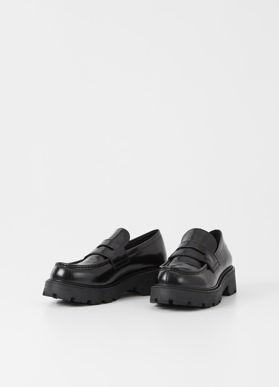 Cosmo 2.0 loafers BLACK POLISHED LEATHER