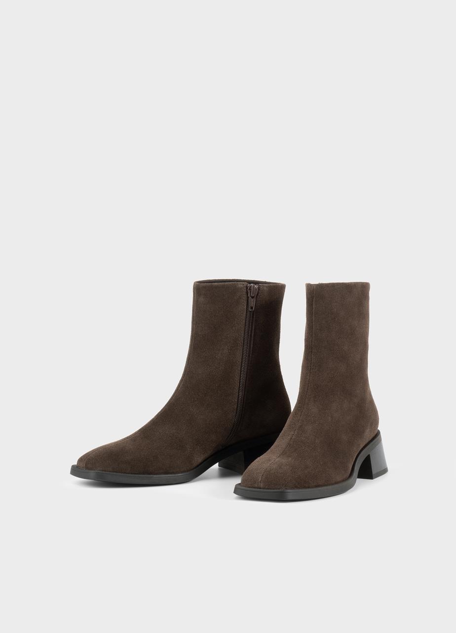 Blanca boots DARK BROWN SUEDE