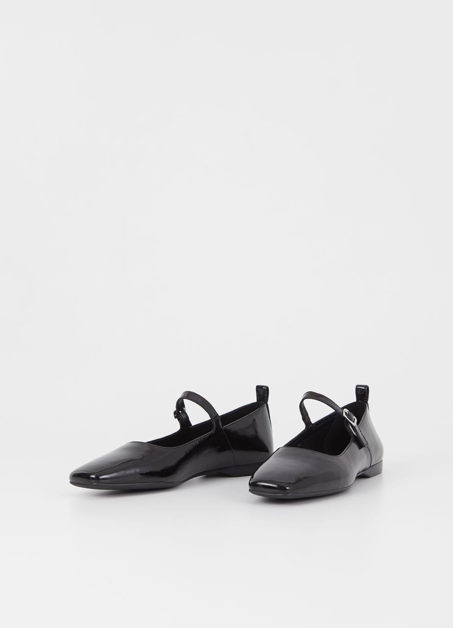 Delia ballet flats BLACK PATENT LEATHER