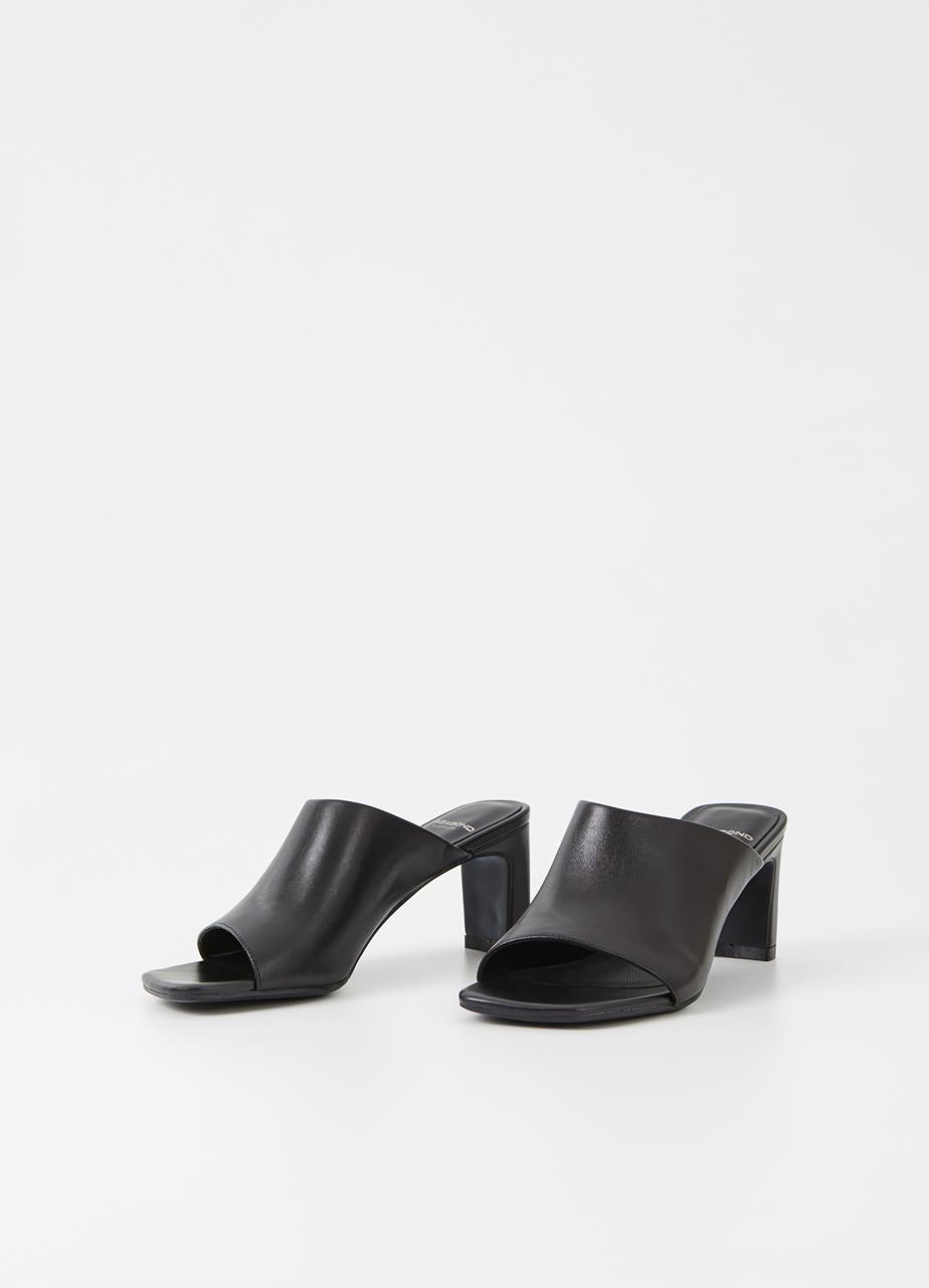 Luisa sandals BLACK LEATHER