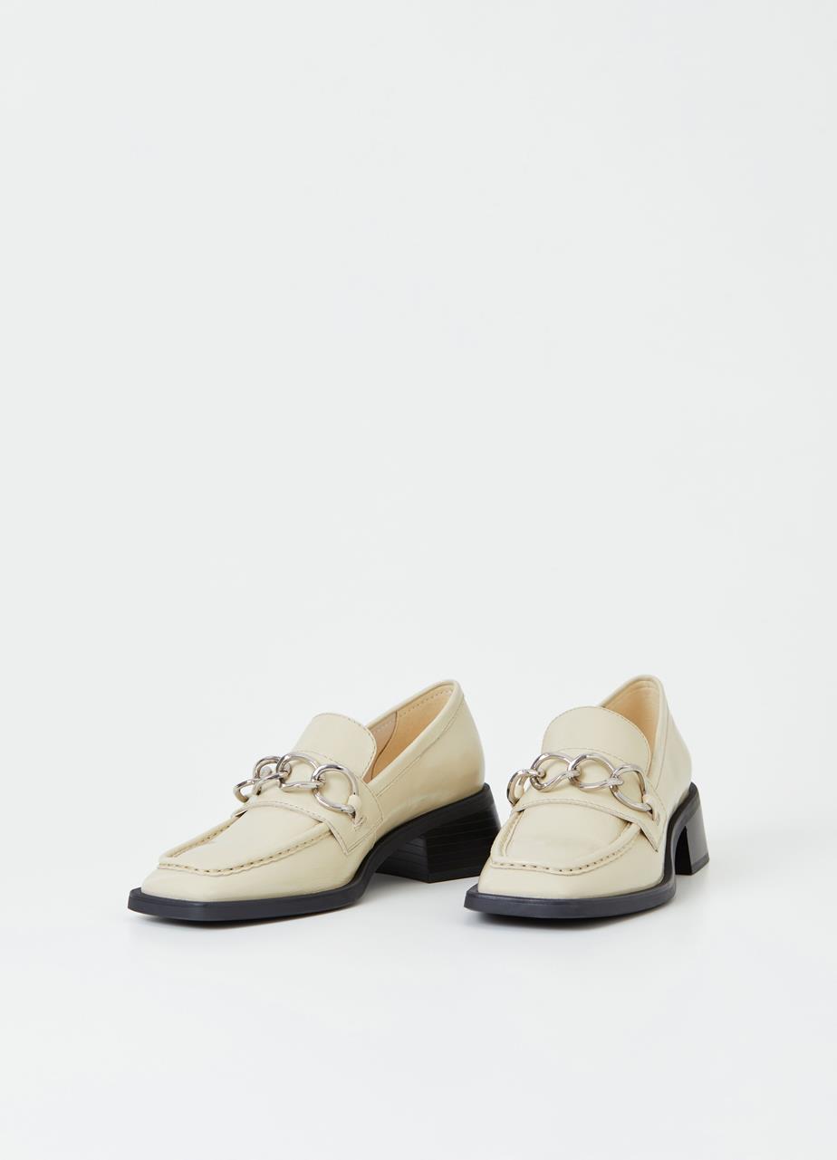 Blanca loafers BEIGE PATENT LEATHER